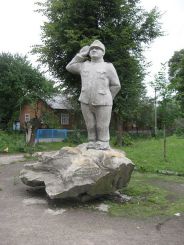 Monument Svejk, Skelivka